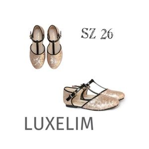 Luxelim sz 26 Zelda sequin shoes